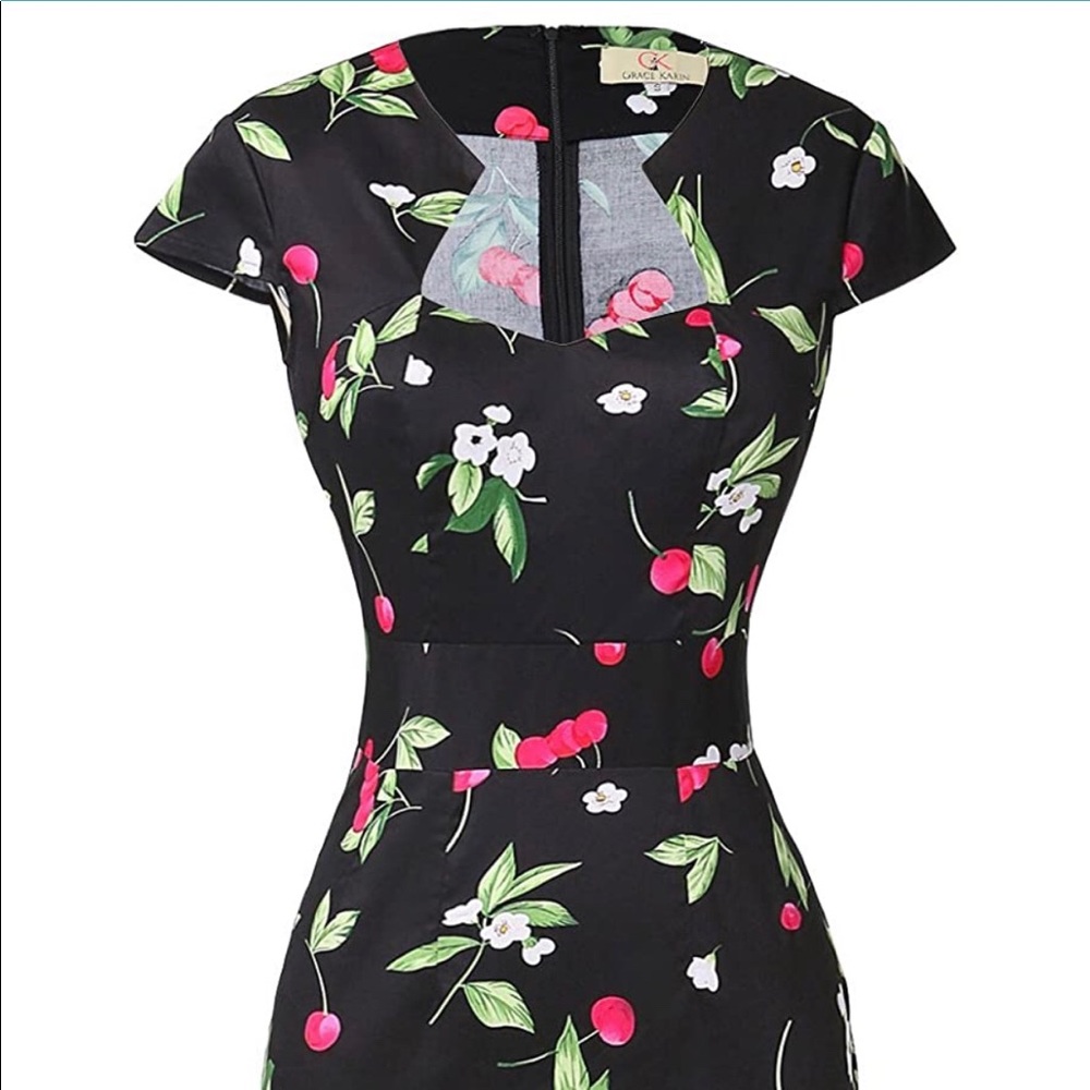 Cherry vintage dress